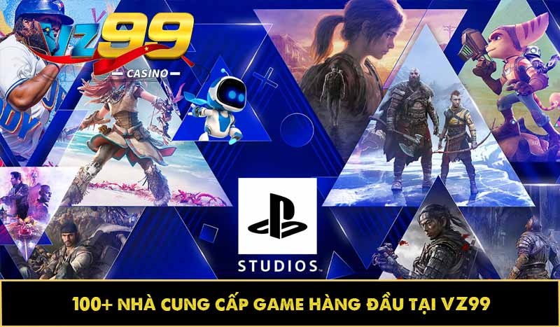 100+ nhà cung cấp game hàng đầu tại VZ99